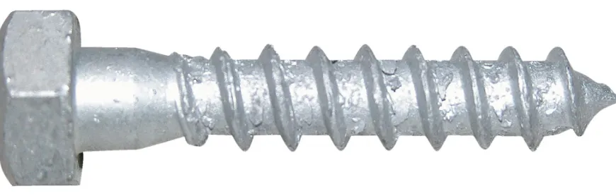 NKT Fasteners fransk skrue 6 x 60 mm 6 stk.