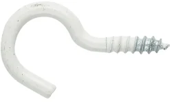 NKT Fasteners skruekrog 3,5 x 50 mm hvid 4 stk.