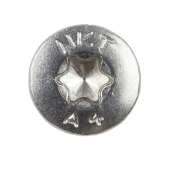 NKT Fasteners SPUN+ rustfri skrue 5,0 x 80 mm 100 stk.