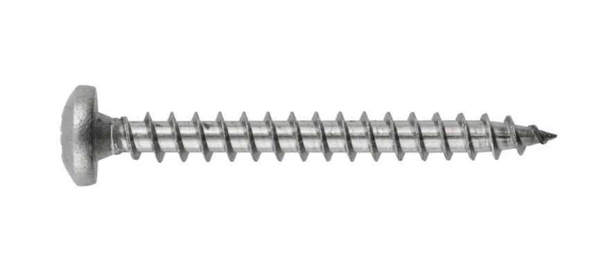 NKT Fasteners spunskrue panhoved rustfri 4,0 x 30 mm 18 stk.