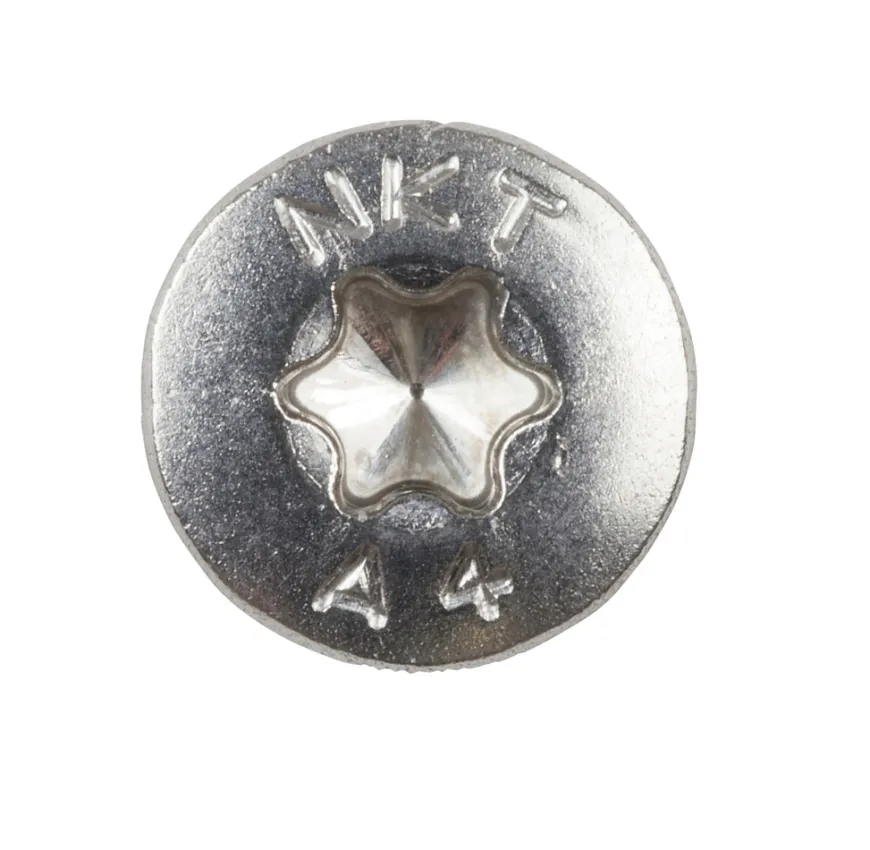 NKT Fasteners SPUN+ spunskrue rustfri A4 5,0 x 60 mm 200 stk.