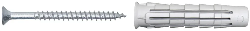 NKT Fasteners T6 universaldybel m/skrue 8 x 40 mm 8 stk.