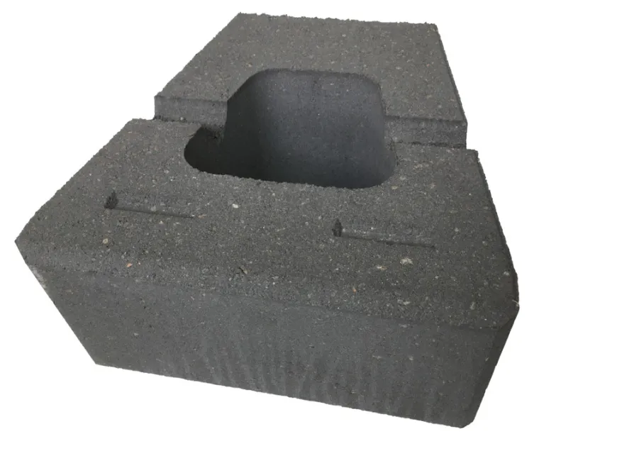 Nordic Block glat koks 30 x 30 x 15 cm
