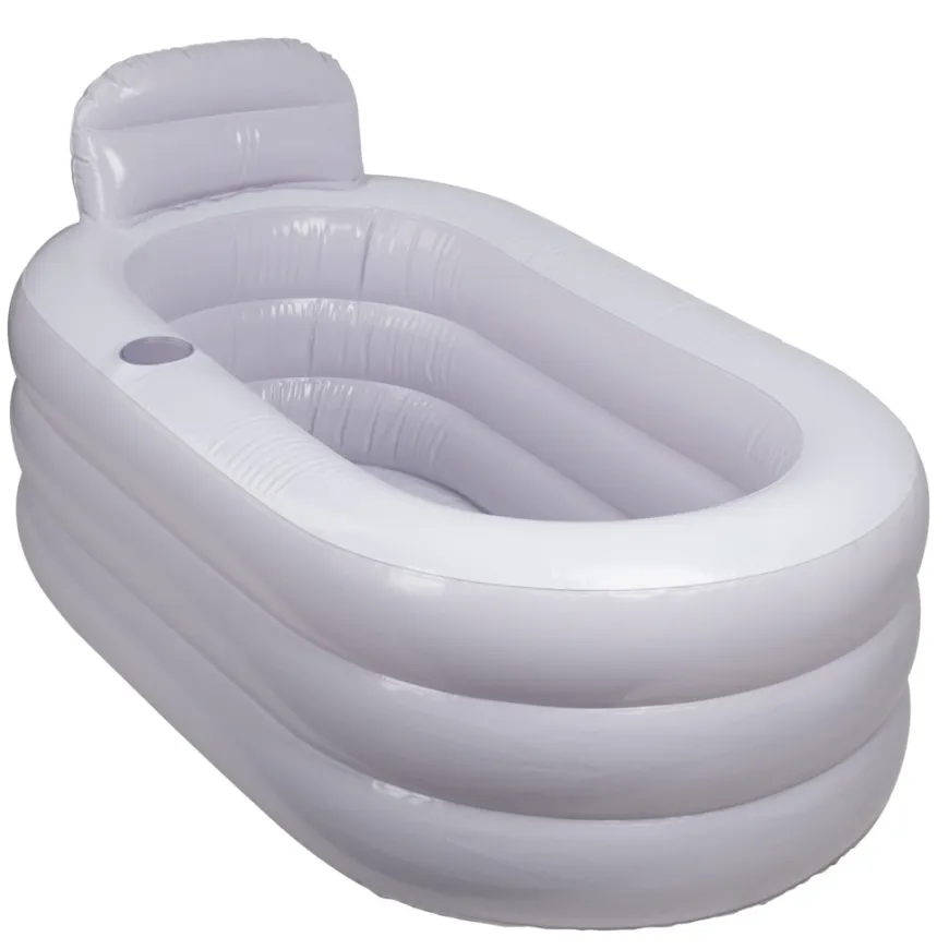 Oppusteligt badekar 131 x 79 x 67 cm