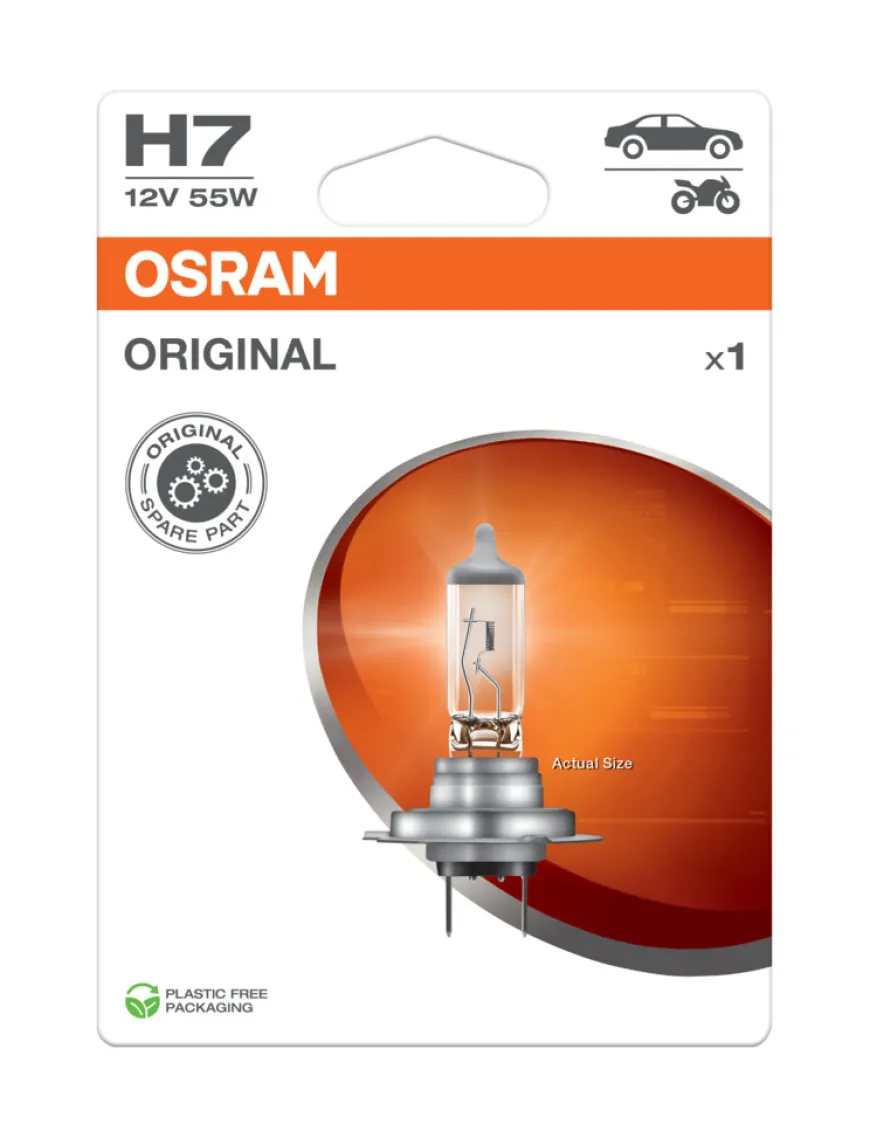 Osram autopære H7 - 1 stk.