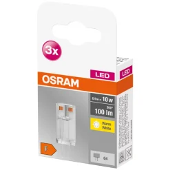 OSRAM LED Base Special Pin G4 0,9 W 3-pk.