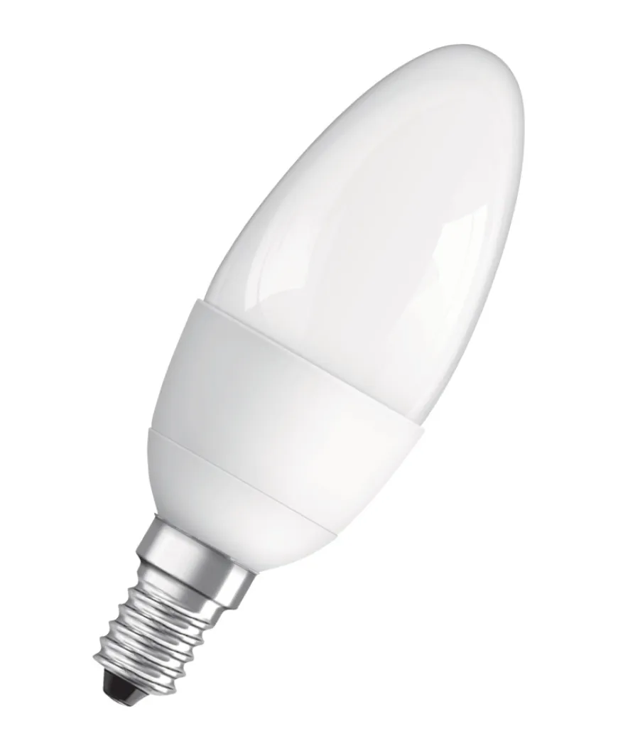 Osram LED kertepære E14 4,9 W 3-pk.