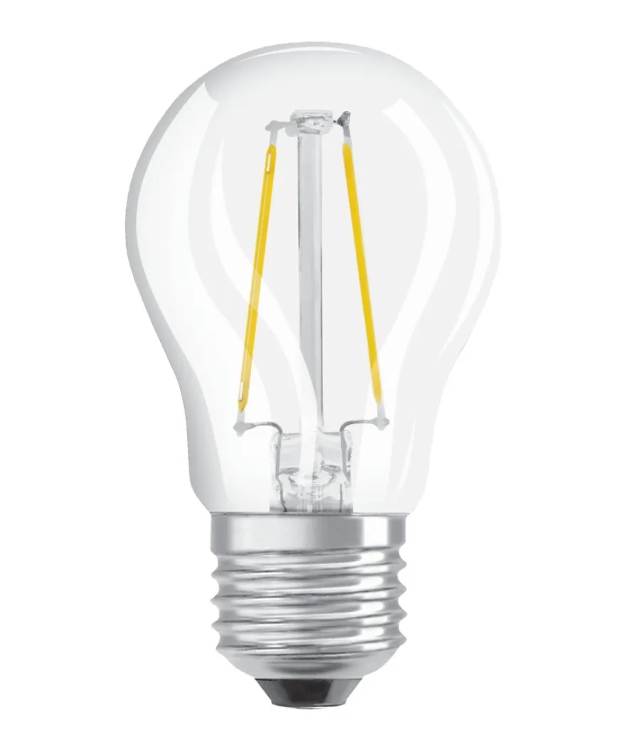 Osram LED Star Classic klar kronepære E27 4 W