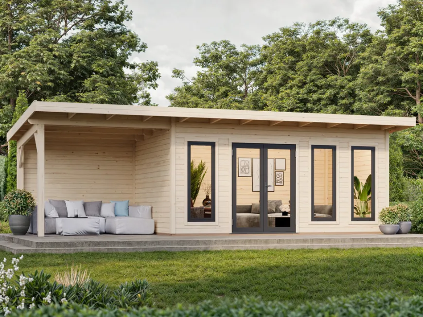 Palmako hytte Aurelia 4 855 x 404 cm