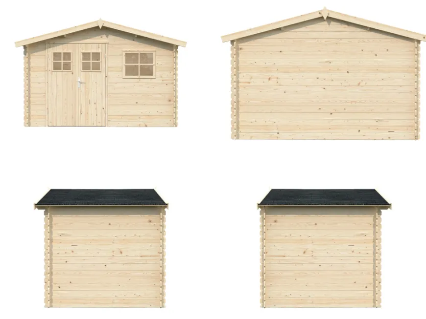 Palmako redskabsrum Lotta 320 x 205 cm
