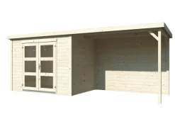 Palmako redskabsrum m/pergola Alma 560 x 184 cm
