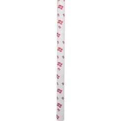 Papirdug hvid med flag 1,2 x 5 meter