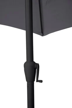 Parasol Arizona grå m/krank og tilt Ø300 cm - Sunlife®