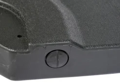 Parasolfod Indiana sort plast - Sunlife®