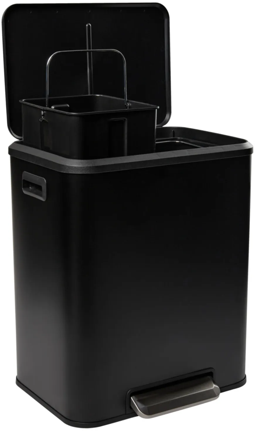 Pedalspand m/soft close 2 x 15 liter - G. Funder