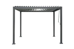 Pergola m/justerbart tag 3 x 3 meter - Sunlife®
