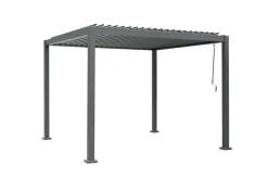 Pergola m/justerbart tag 3 x 3 meter - Sunlife®