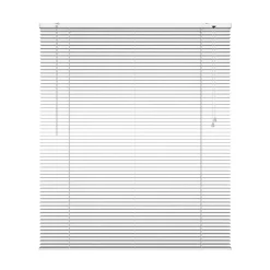 Persienne aluminium hvid 90 x 130 cm
