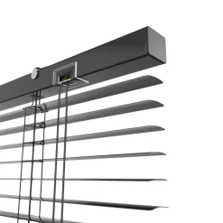 Persienne aluminium sort 80 x 130 cm