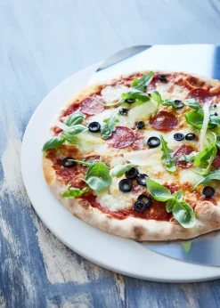 Pizzasten Ø38 cm med alubageplade - Grillexpert®