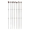 Plantestøtte lige m/figur 125 cm