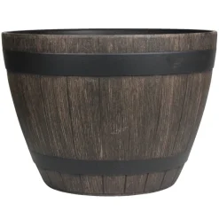 Plastkrukke Boi trælook Ø52 cm