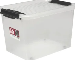 Plast1 plastboks m/låg klar - SystemBox 60