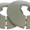 Plastroset 1/2" grå - 2 stk.