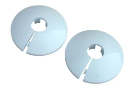 Plastroset 3/4" hvid - 2 stk.