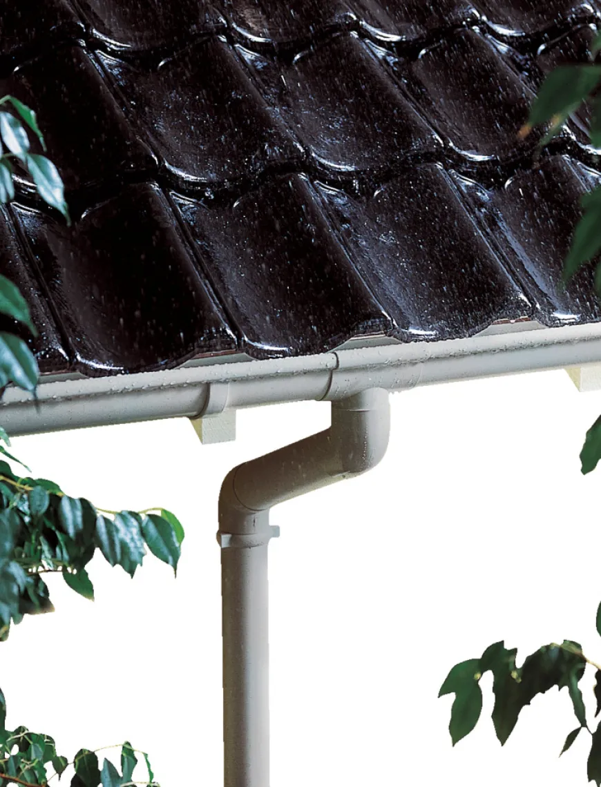 Plasttagrende grå - 4 m