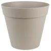 Potte Aio gråbrun Ø25 og H22 cm