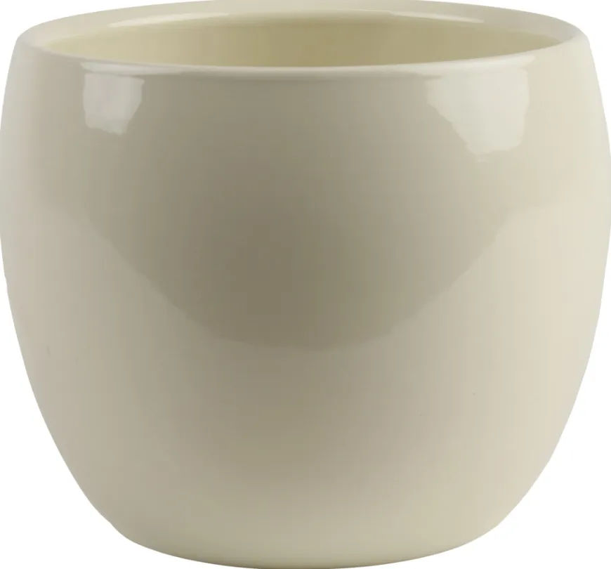 Potteskjuler Uta creme Ø15 cm