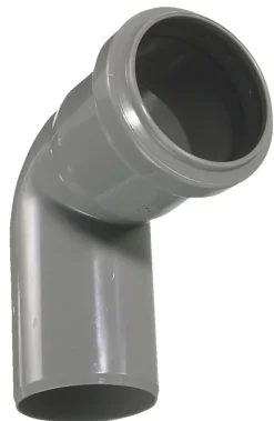 PP bøjning grå 40 mm x 87 gr.