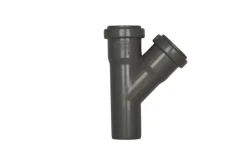 PP grenrør grå 32 mm x 45 gr