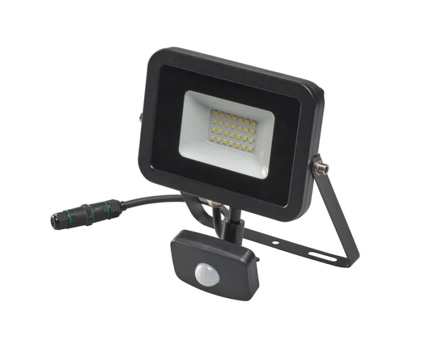 Projektør med sensor inkl. 20 W LED-pære