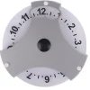 P-skive Trio sølv Ø10 cm - AutoZone®
