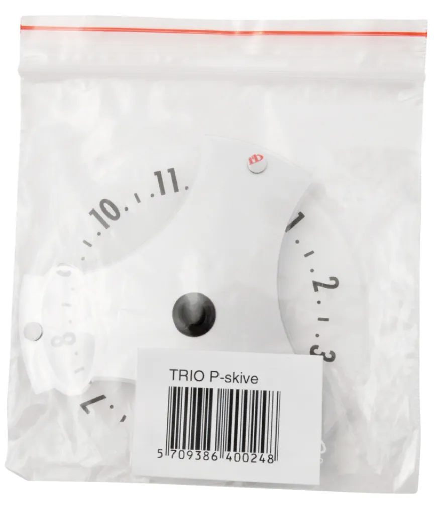 P-skive Trio sølv Ø10 cm - AutoZone®