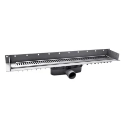 Purus Line afløbsrendesæt 800 mm m/vandret afløb