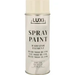 Radiatorspray hvid blank - LUXI®