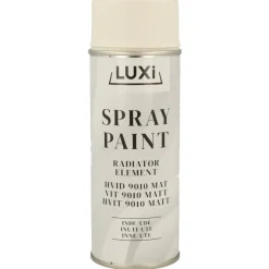 Radiatorspray hvid mat - LUXI®