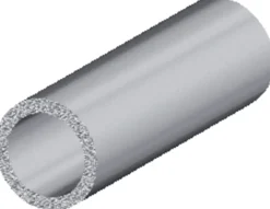 Rør aluminium Ø16 mm × 100 cm