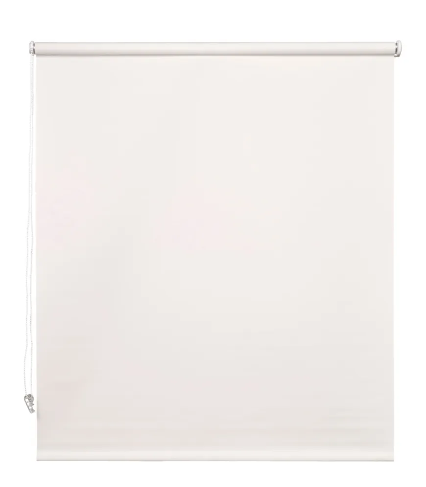 Rullegardin hvid 140 x 175 cm mørklægning