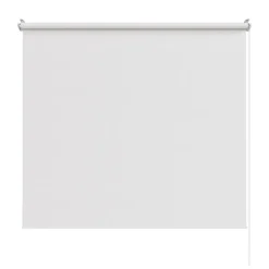 Rullegardin hvid 90 x 210 cm mørklægning