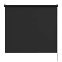 Rullegardin lysdæmpende sort 60 x 170 cm