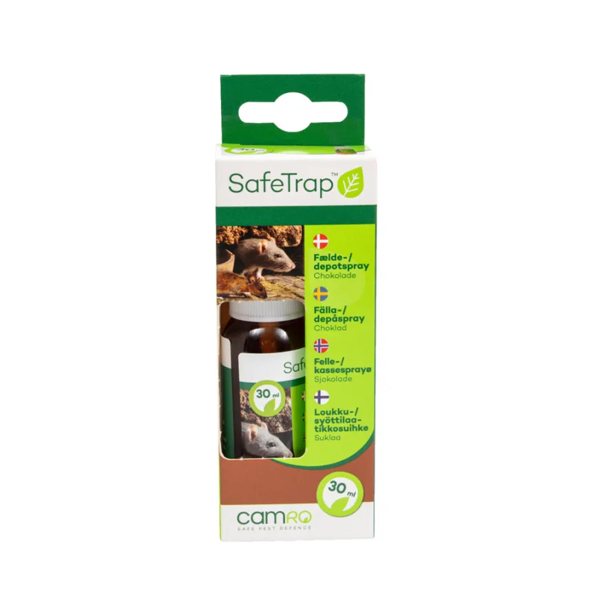 SafeTrap fælde-/depotspray chokolade 30 ml