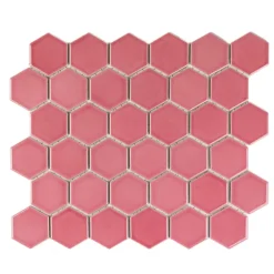 SCG Mosaik fliser rosa 10 net (0,9 m²)