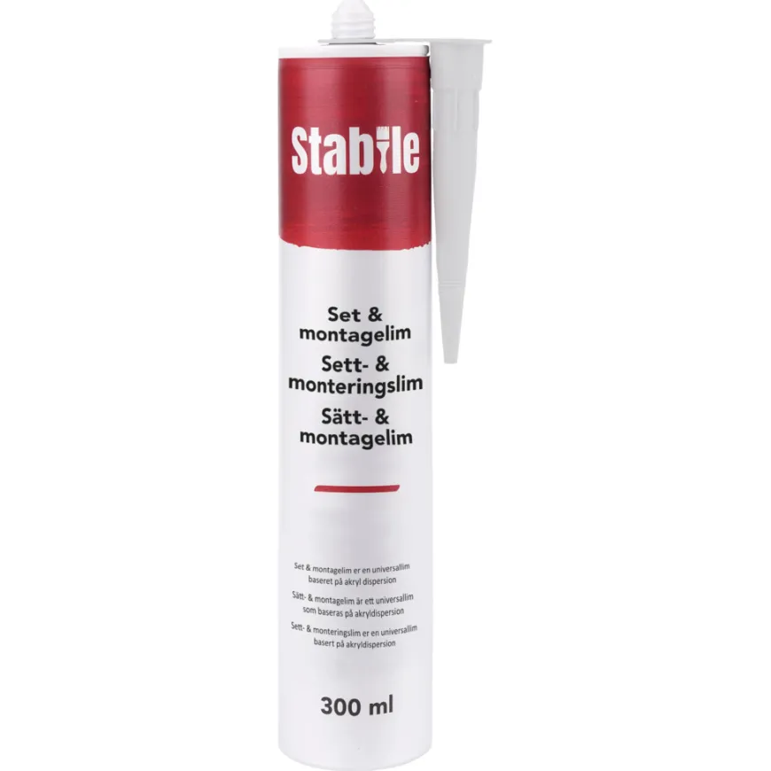 Set- & montagelim 300 ml - Stabile®