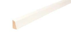 Skureliste hvid 15 x 27 x 1200 mm
