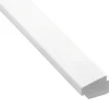 Skyggeliste plast hvid - 15 x 21 x 3000 mm