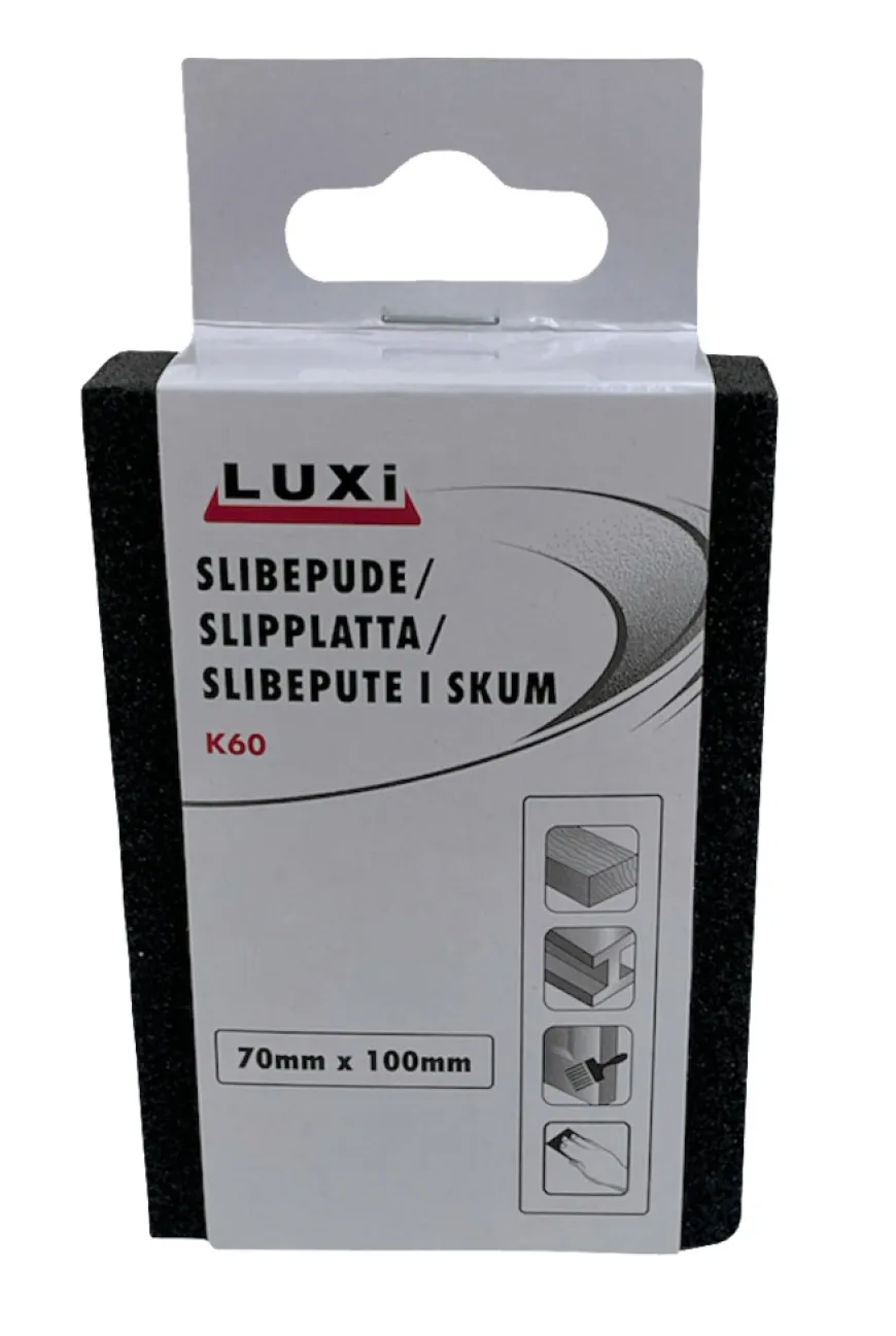 Slibepude korn 60, 70x100 mm - LUXI®